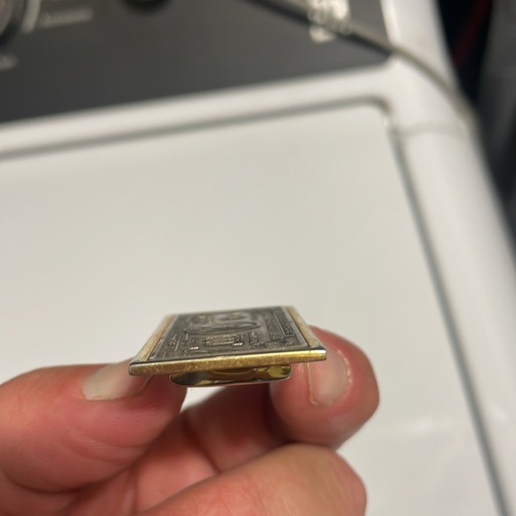 $100 Bill Calibri Money Clip - Picture 6 of 6